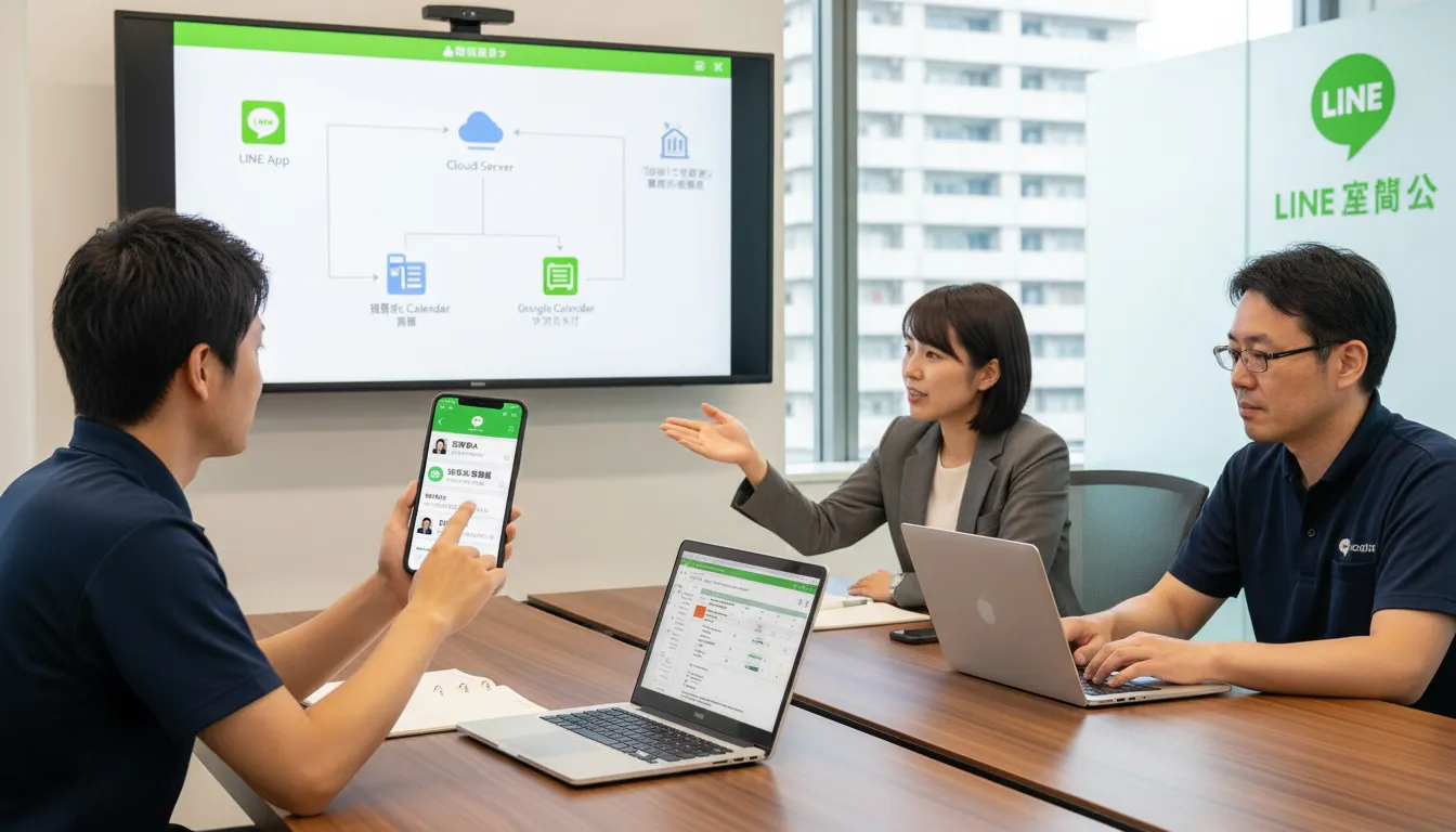 LINE×AIタスク管理自動化